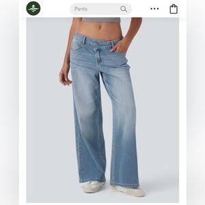 Halara Asymmetrical Jean Petite